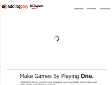 Tablet Screenshot of gamification.playgen.com